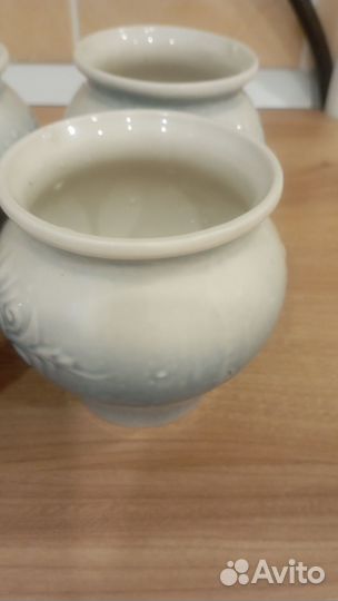 Горшочки для запекания 6 штук, СССР