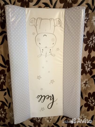 Доска для пеленания и горка