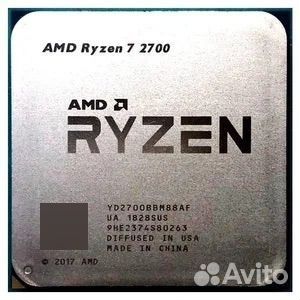 Процессор ryzen 7 2700