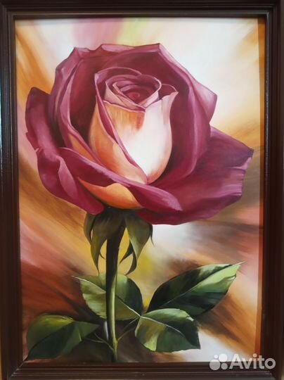 Картина маслом, Роза