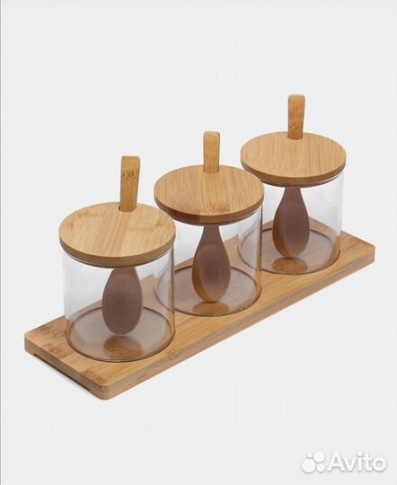 Набор банок для специй