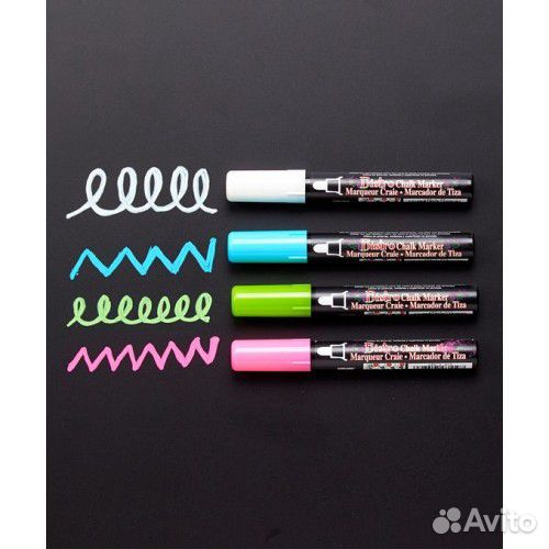 Маркеры меловые