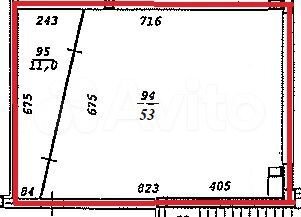 Офис, 64 м² центр города