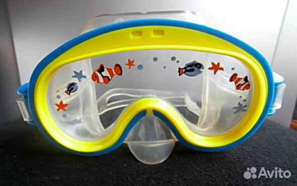 Плавательная маска детская 3-6 лет