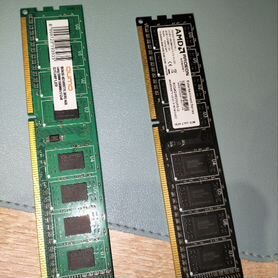Продам оперативную память: Qumo 4GB и AMD Radeon 4