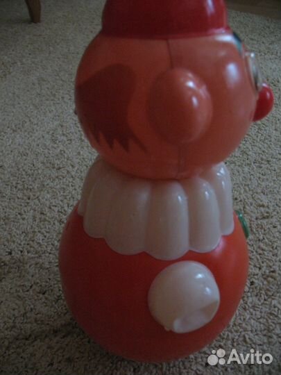 Неваляшка клоун СССР