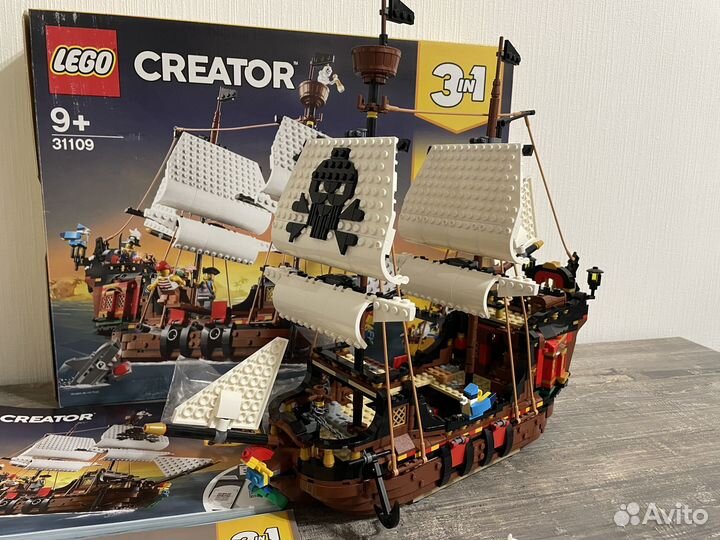 Lego Creator 3 в 1 31109 Pirate Ship