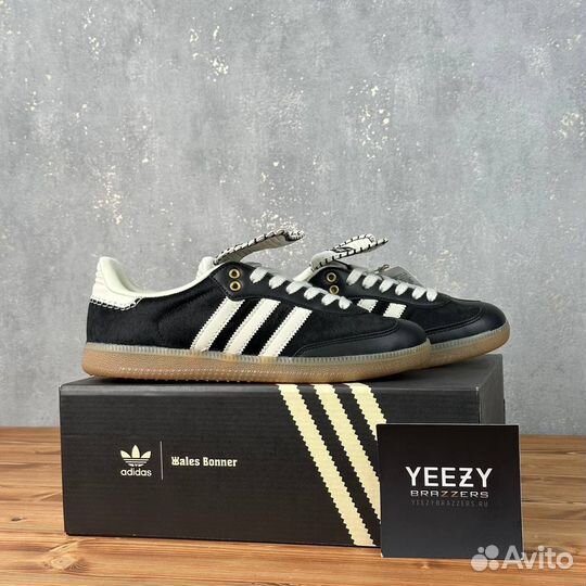 Adidas Samba Pony Tonal Wales Bonner Core Black