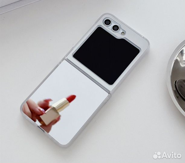 Зеркальный чехол для телефона samsung zet flip 5