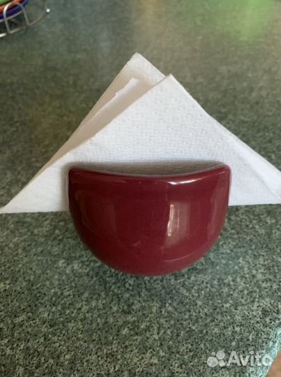 Салфетница керамическая