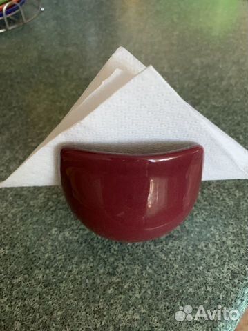 Салфетница керамическая