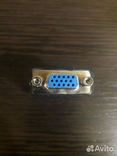 Переходник с DVI-A на VGA. (новый)