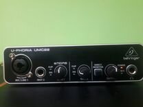 Звуковые карты и интерфейсы behringer UMC22