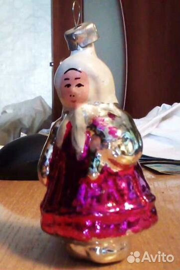 Заяц на прищепке, дед мороз, рыбка, конек