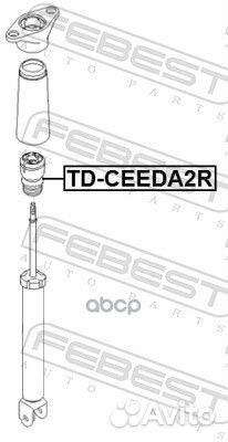 Отбойник заднего амортизатора подходит для hyun