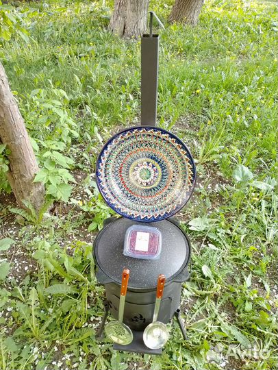 Комплект казан, печь, ляган