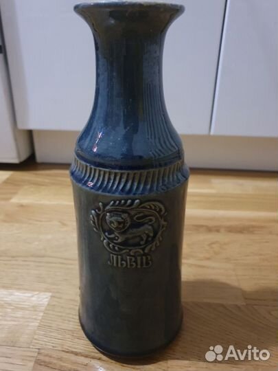 Ваза для цветов СССР. Высота 27см