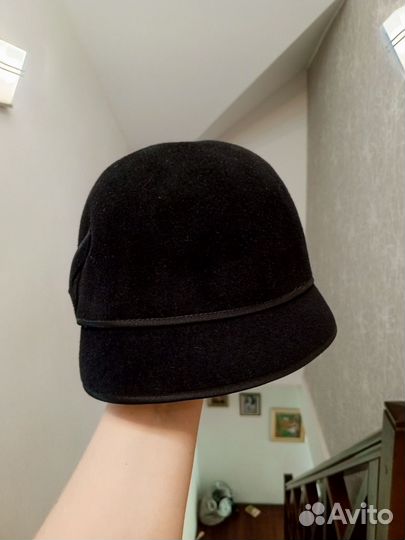 Шляпа клош фетр 54 56
