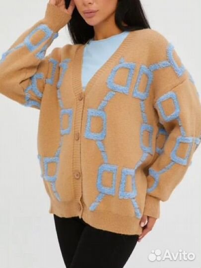 Кардиган женский оверсайз