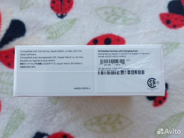 Беспроводные наушники apple airpods 2