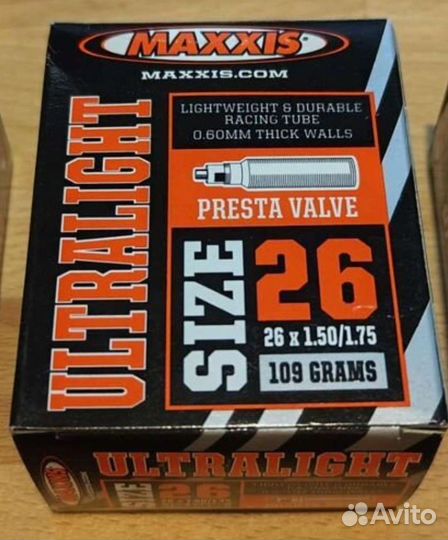 Камера для велосипеда 26