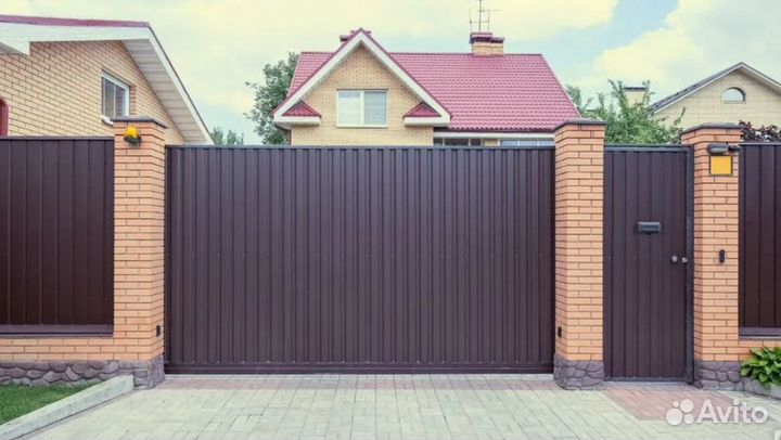Ворота Откатные Для Дома Профессионально