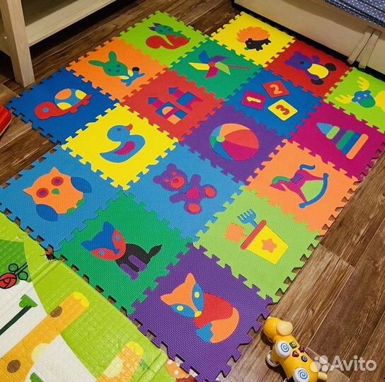 Детский коврик пазл