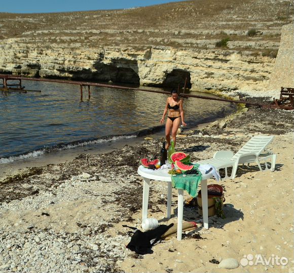 HD57 Тарханкут. Натюрморт с желтым арбузом