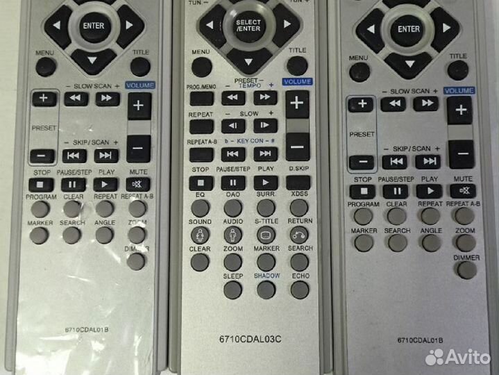 Пульты для музыкального центра LG