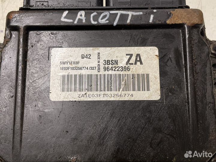 Блок управления двигателем Chevrolet Lacetti 1.6 1
