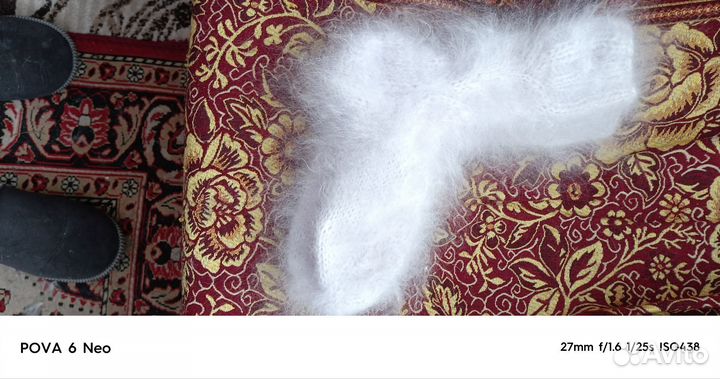 Носки пуховые 36-39