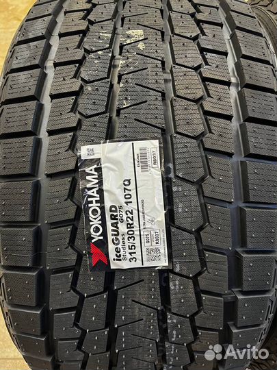 Yokohama Ice Guard G075 275/35 R22 и 315/30 R22 107Q