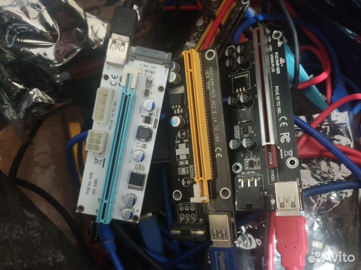Райзер pci-e для видеокарт, для майнинга