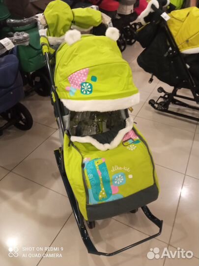 Санки коляска ника