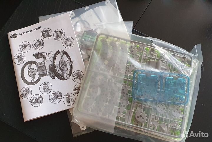 Конструктор eco-robot. На солнечных батареях