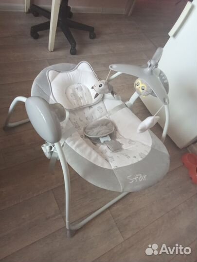 Детские электронные качели