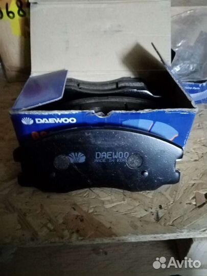 Колодки тормозные передние chevrolet captiva