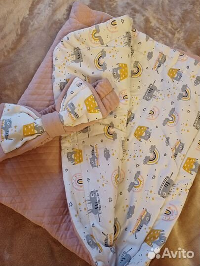 Детское одеялко на выписку