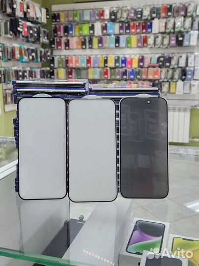 Защитные стекла iPhone Samsung Honor Xiaоmi