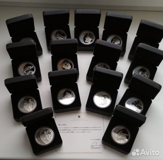 Олимпиада Ванкувер 2010 г набор серебро RAR