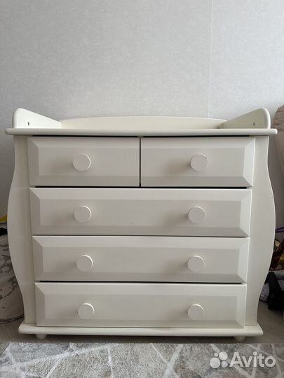 Комод детский с пеленальным столиком Лель