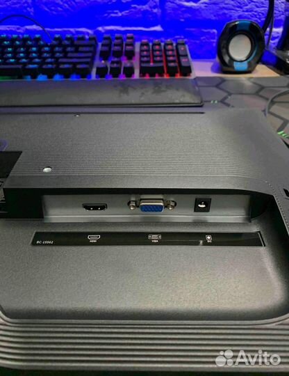 Монитор NPC MF2204 Black 75Hz 1920x1080 VA