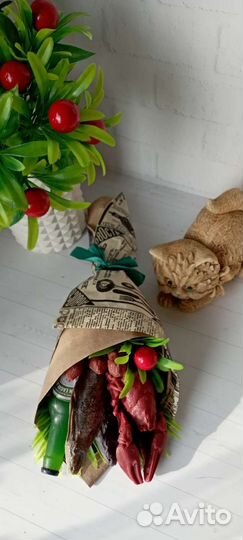 Мужской букет из мыла