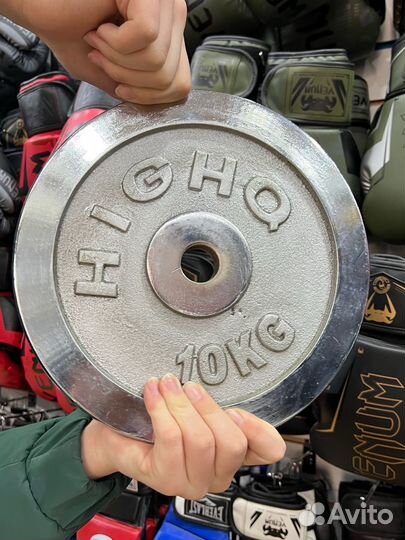 Блины диски для штанги 10 кг