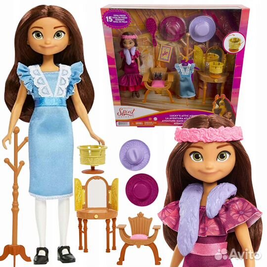 Новый набор Mattel spirit Комната Лаки оригинал