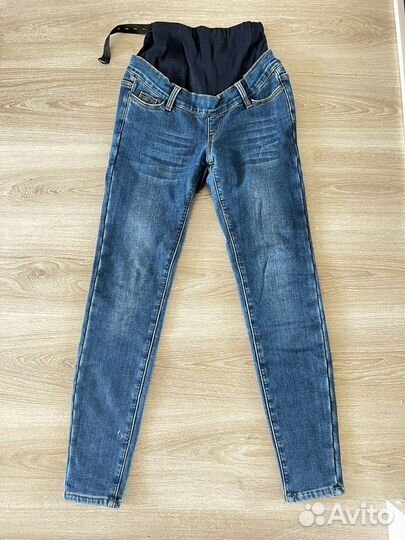 Утепленные джинсы для беременных Скоромама 42 (XS)