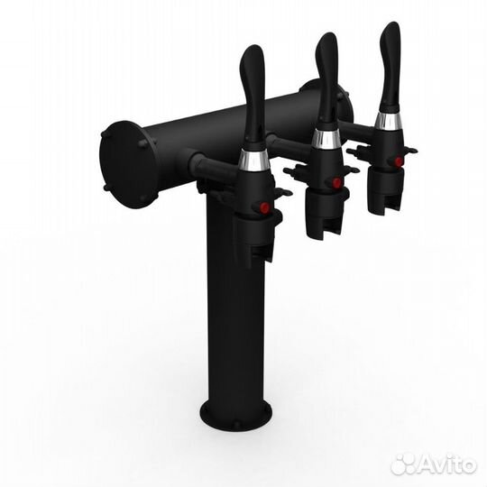 Пивные колонны Терра на 3 пеногасителя