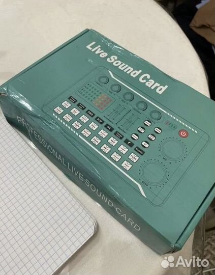 Dj контролер, звуковая карта