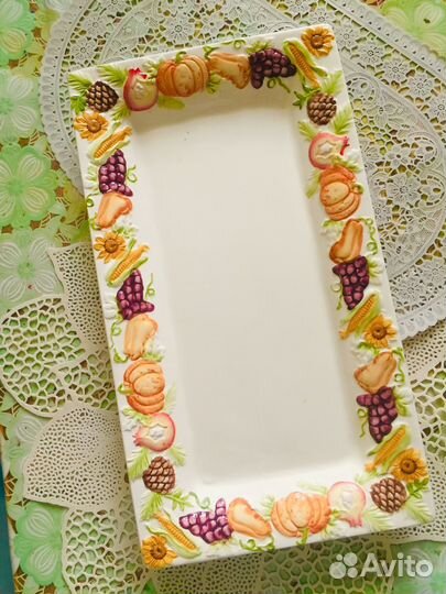 Посуда Блюдо большое поднос