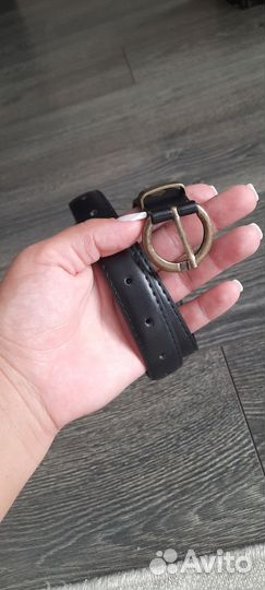 Ремень кожаный